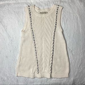 Loft Sweater Sleeveless Top